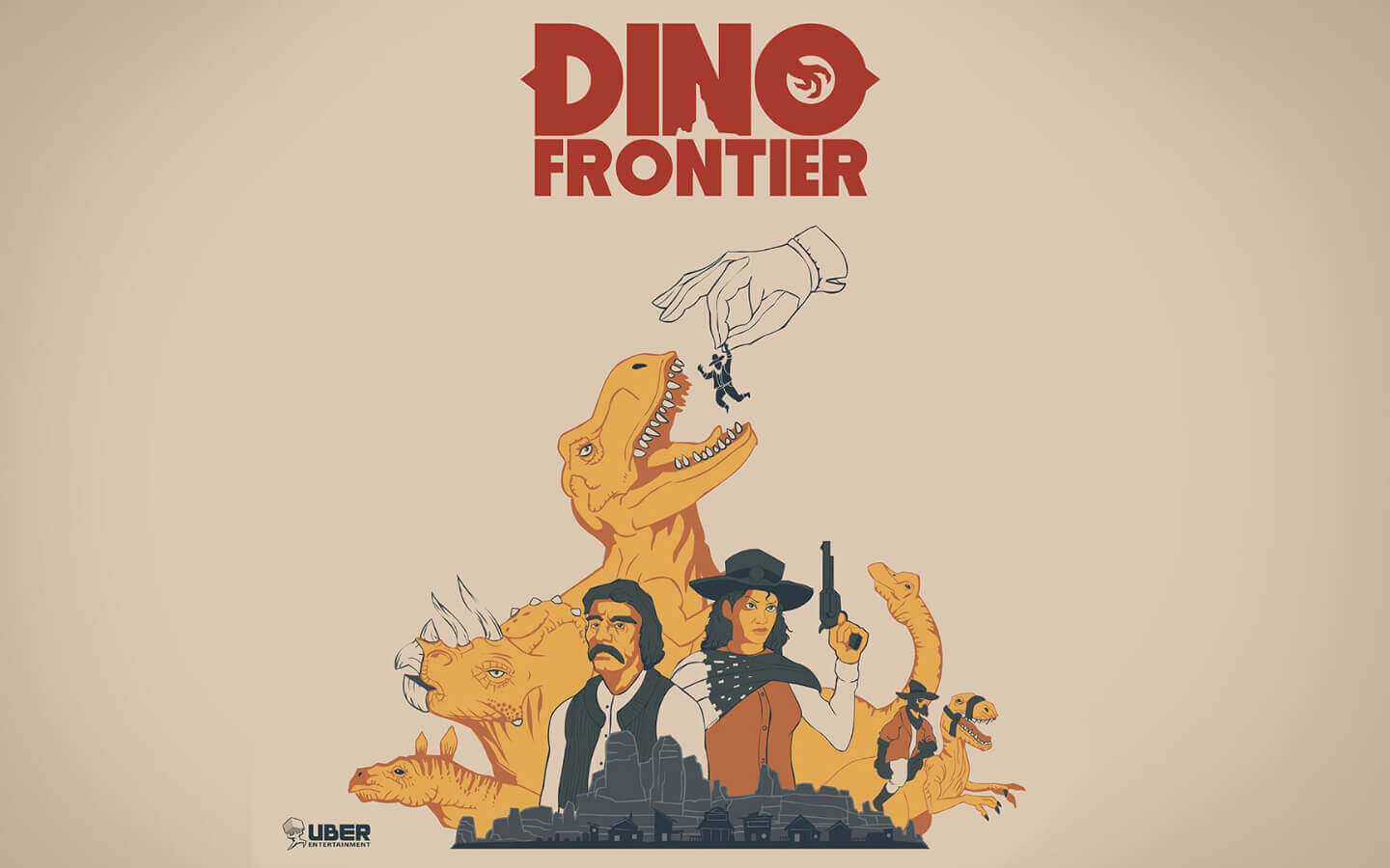 Dino Frontier Cover Graphic