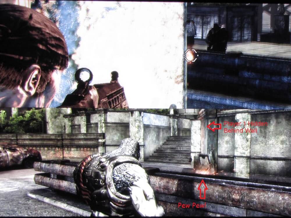 Gears of War wall exploit