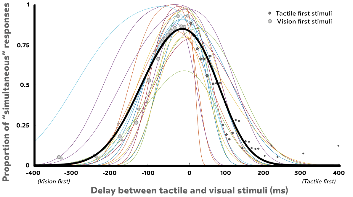 Visual-Tactile Simultaneity