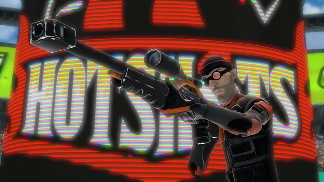 Screenshot of Sniper from Monday Night Combat