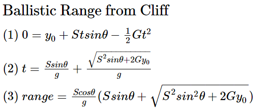 More equations